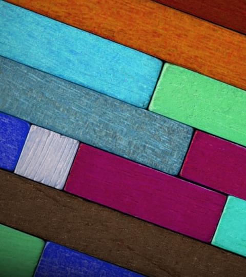 multi coloured blocks